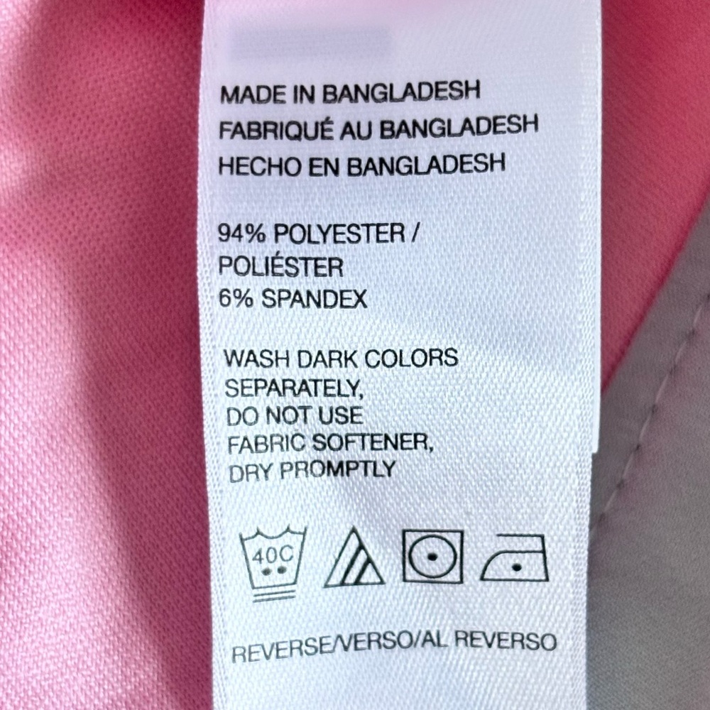 IZOD Sawgrass Candy Pink Scalloped Hem Golf Skort--NWT--10 - Picture 13 of 15